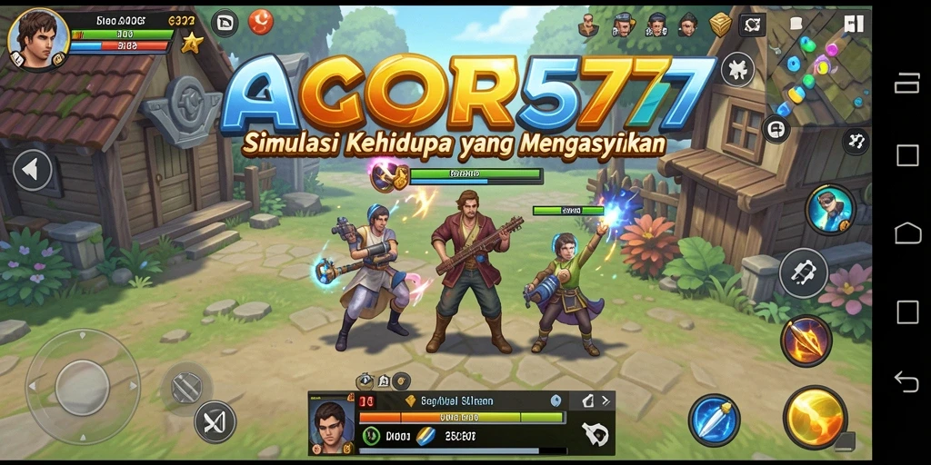 Screenshot GACOR577 menampilkan gameplay simulasi yang menarik dan interaktif.