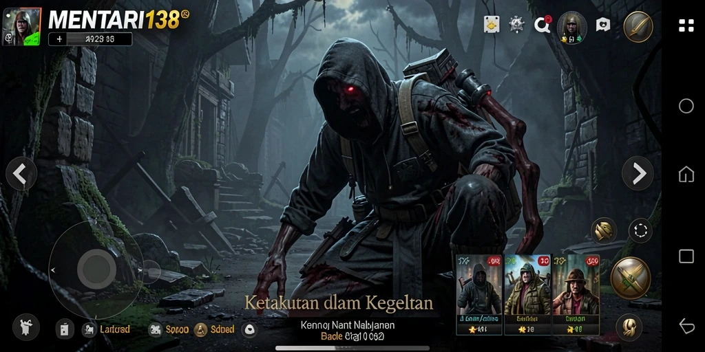 Menampilkan gameplay Horror yang menegangkan dan atmosfer mencekam.