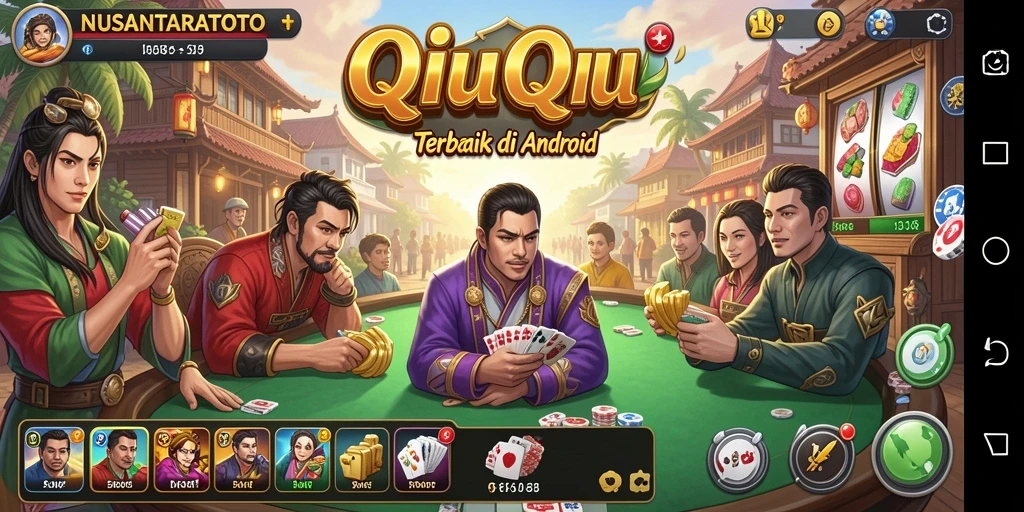 Gameplay seru NUSANTARATOTO saat bermain QiuQiu.