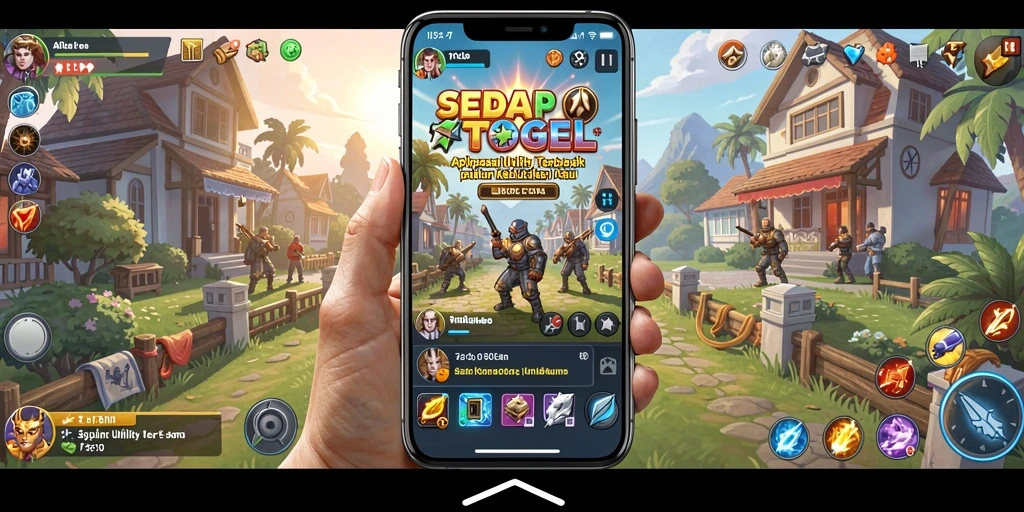 Tampilan antarmuka utama SEDAPTOGEL yang sederhana dan fungsional.